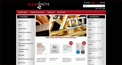 Desktop Screenshot of clearnote.net